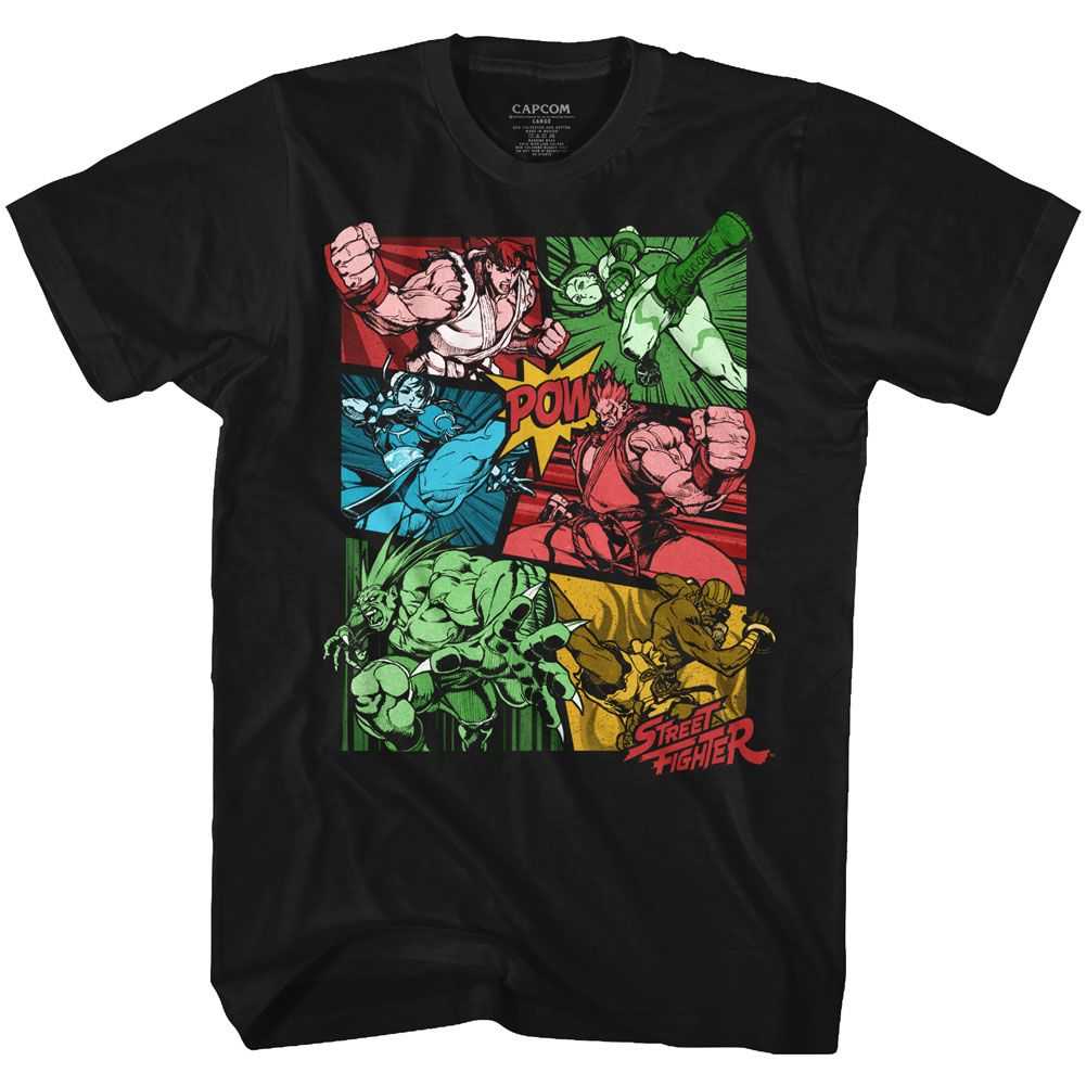Street Fighter - COMIC Adult Shirt