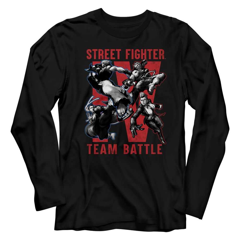 Street Fighter - TEAM BATTLE Adult Shirt