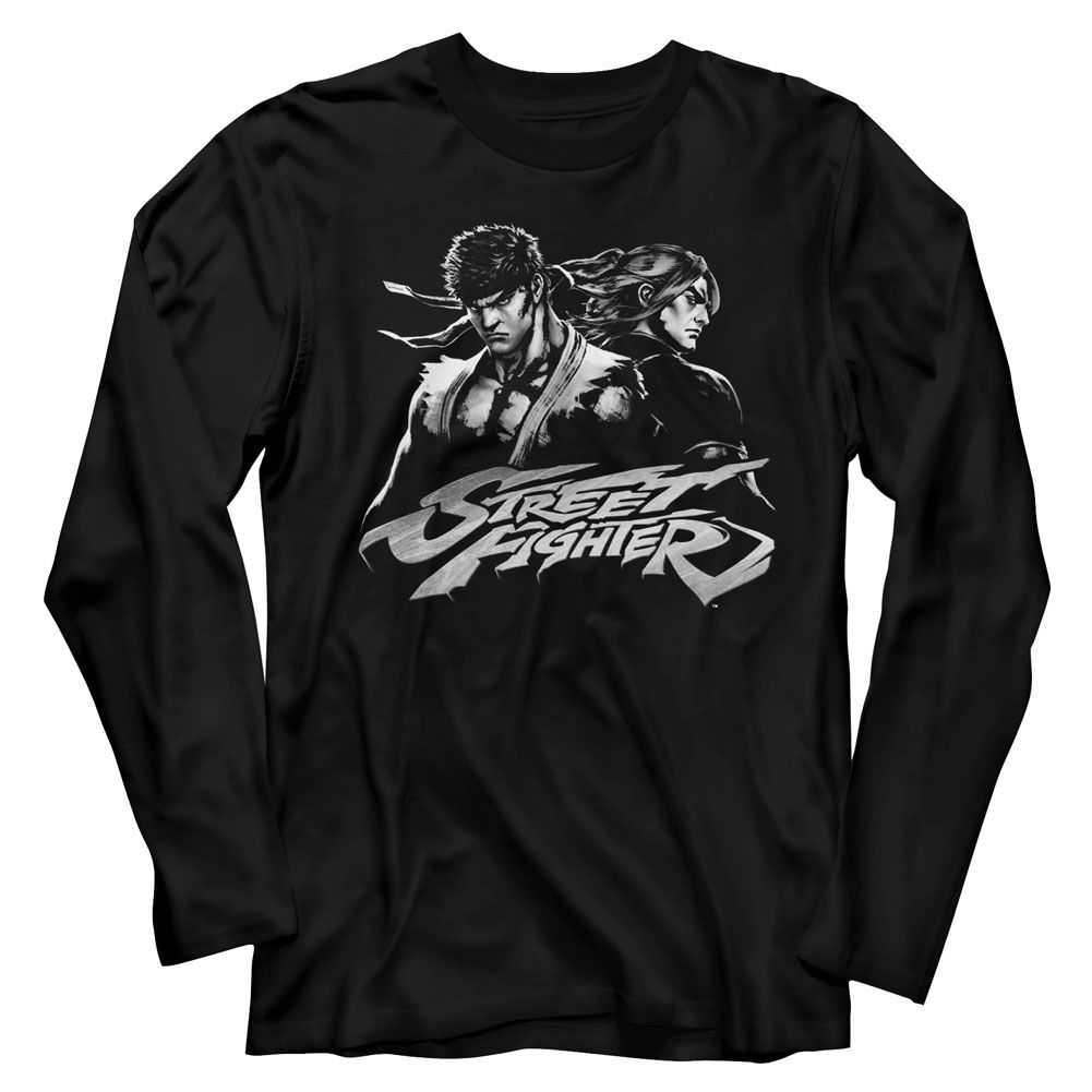 Street Fighter - TWO DUDES Adult Shirt