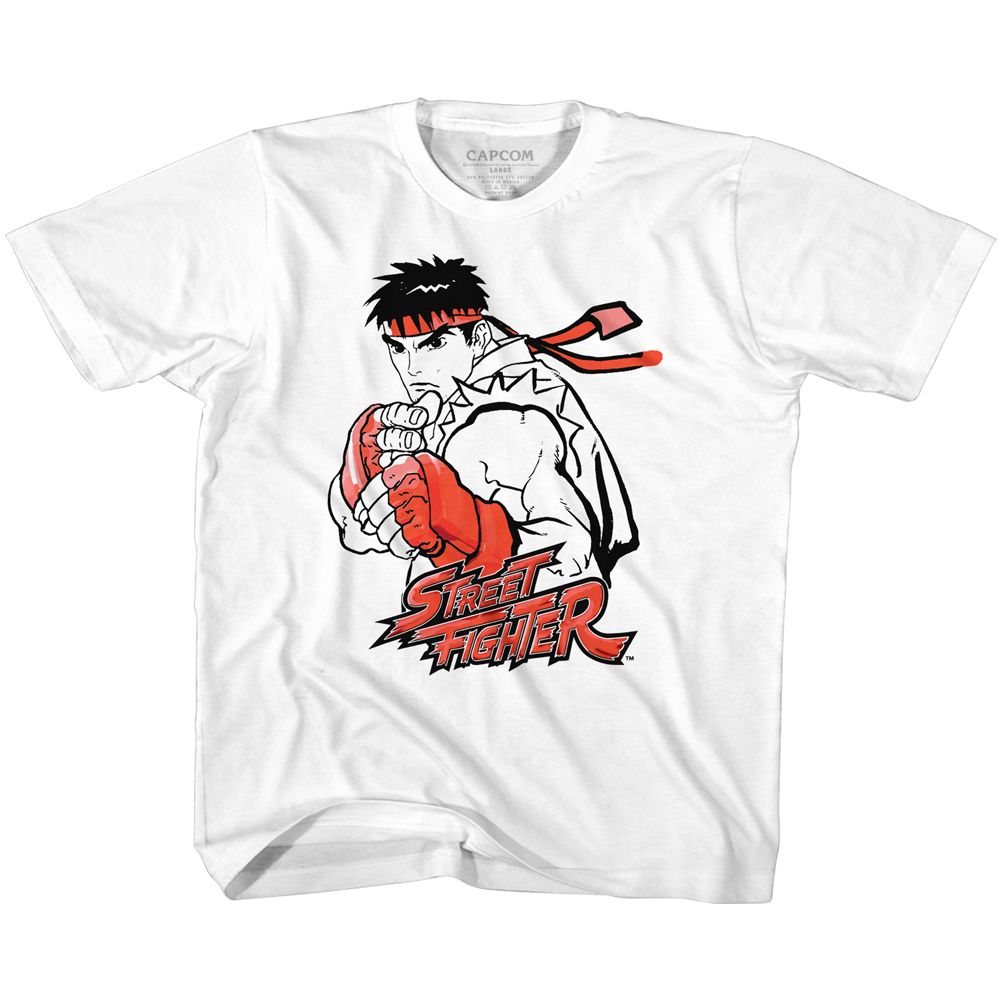 Street Fighter - RYU RED Youth Shirt