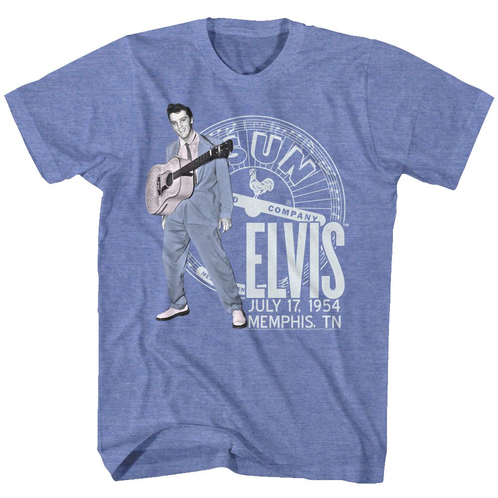Elvis Sun Records - ELVIS MEMPHIS TN Adult Shirt