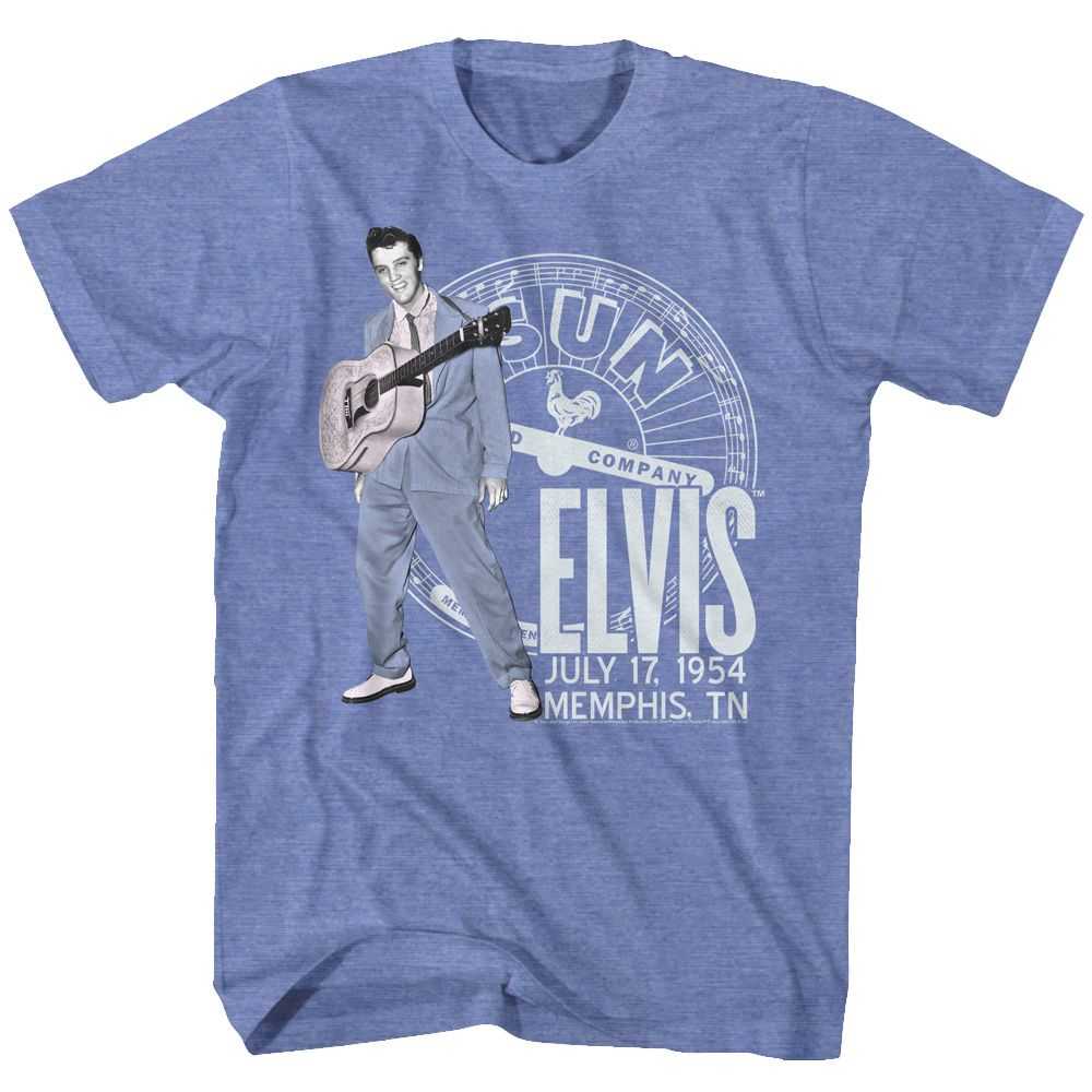 Elvis Sun Records - ELVIS MEMPHIS TN Adult Shirt