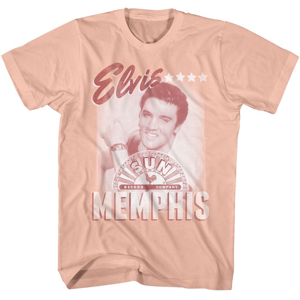 Elvis Sun Records - ELVIS SUN RECORDS MEMPHIS Adult Shirt