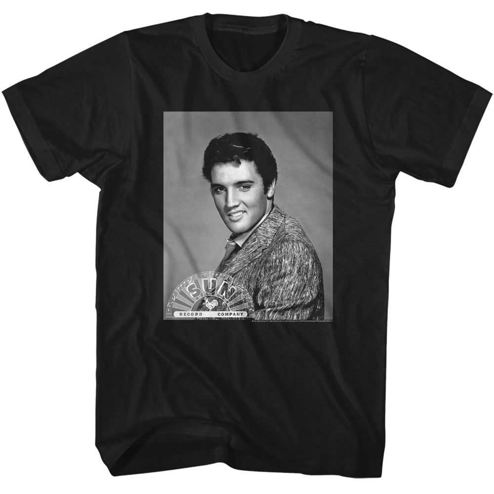 Elvis Sun Records - ELVIS PORTRAIT Adult Shirt