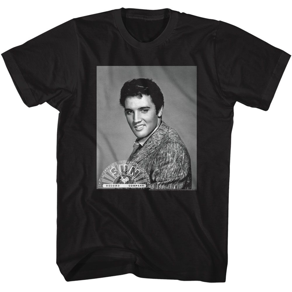 Elvis Sun Records - ELVIS PORTRAIT Adult Shirt