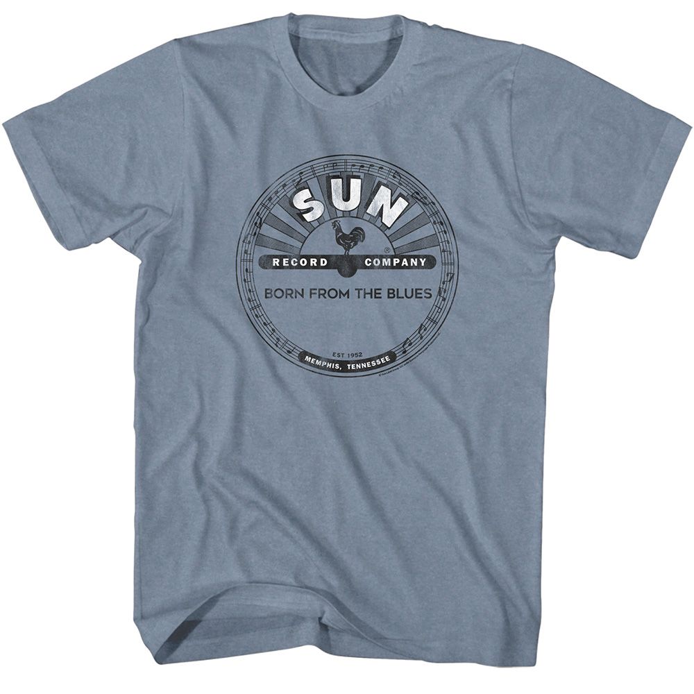 Sun Records - SUN RECORDS FULL CIRCLE LOGO Adult Shirt
