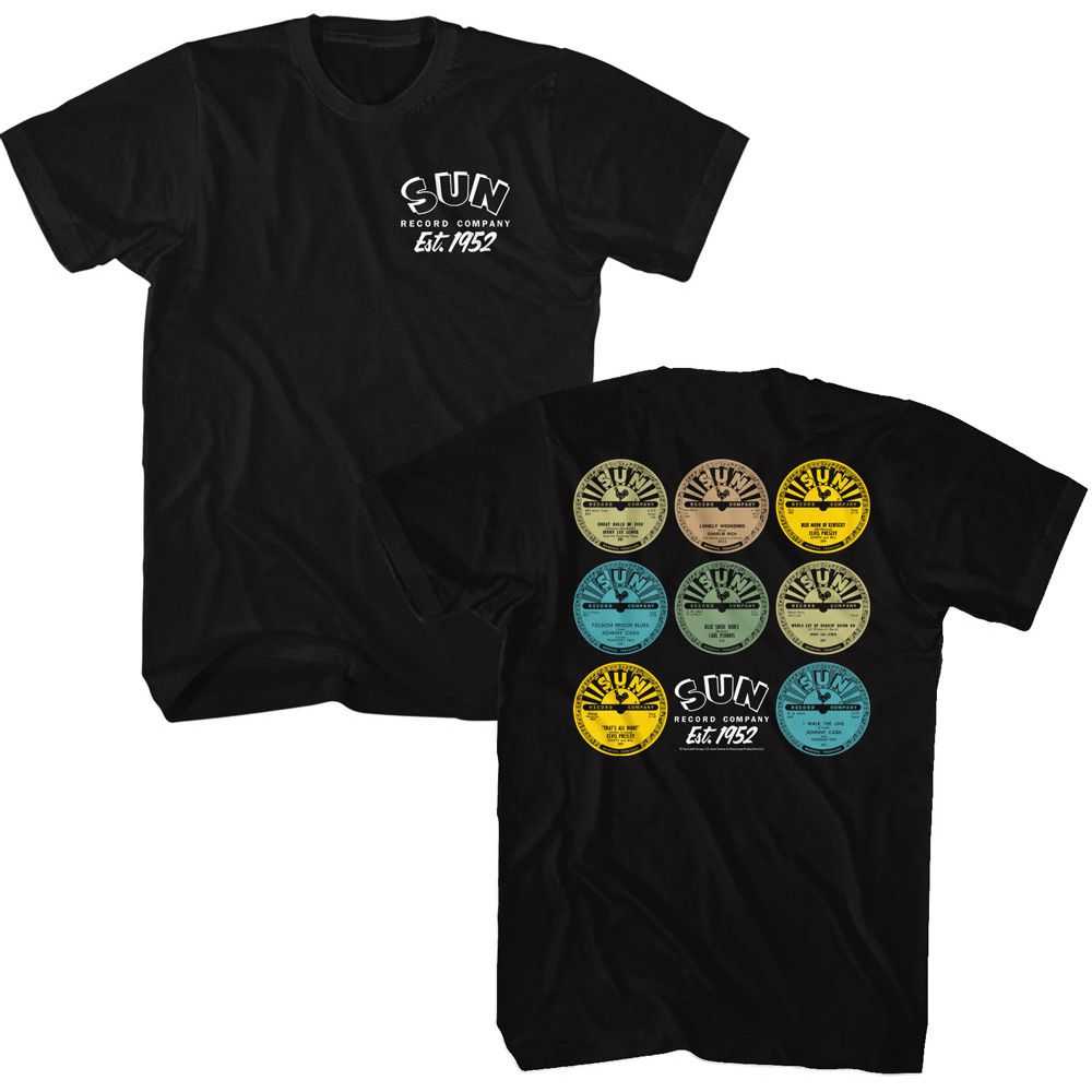 Sun Records - SUN RECORDS VARIOUS SINGLES Adult Shirt