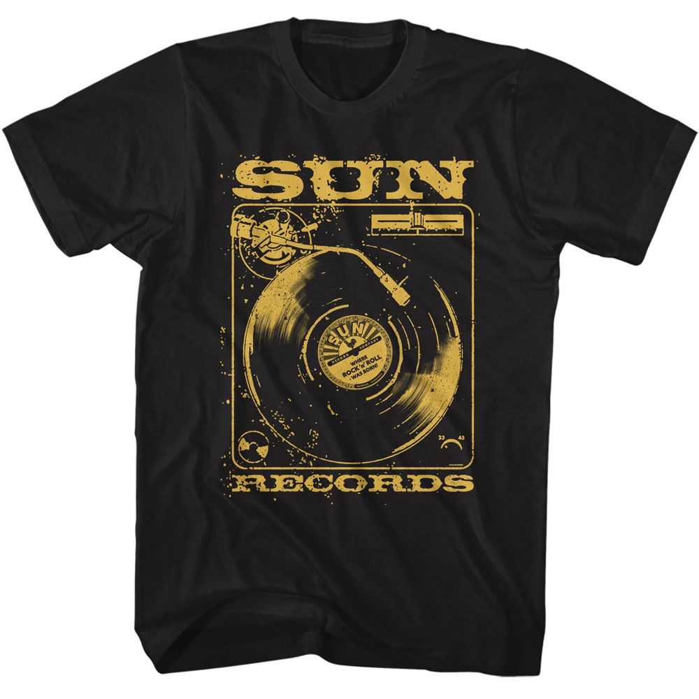 Sun Records - SUNRISE RECORDS RECORD PLAYER Adult Shirt