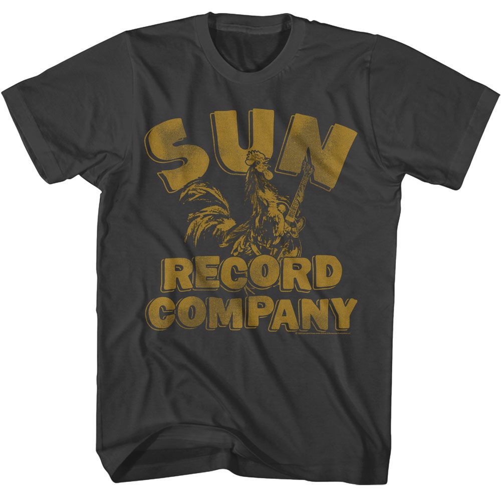 Sun Records - SUN RECORDS ROOSTER AND LOGO Adult Shirt