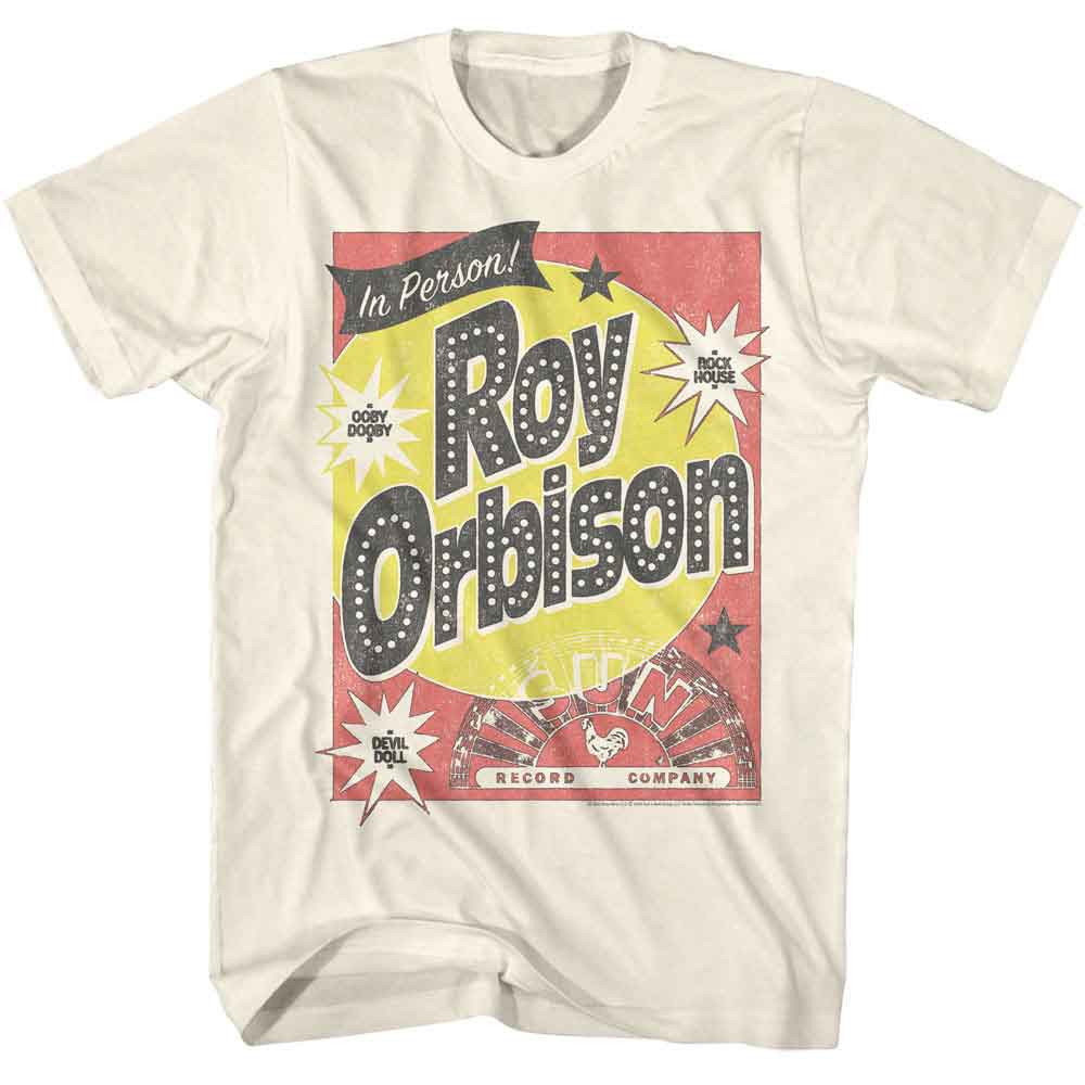 Sun Records - SUN RECORDS ROY ORBISON IN PERSON Adult Shirt