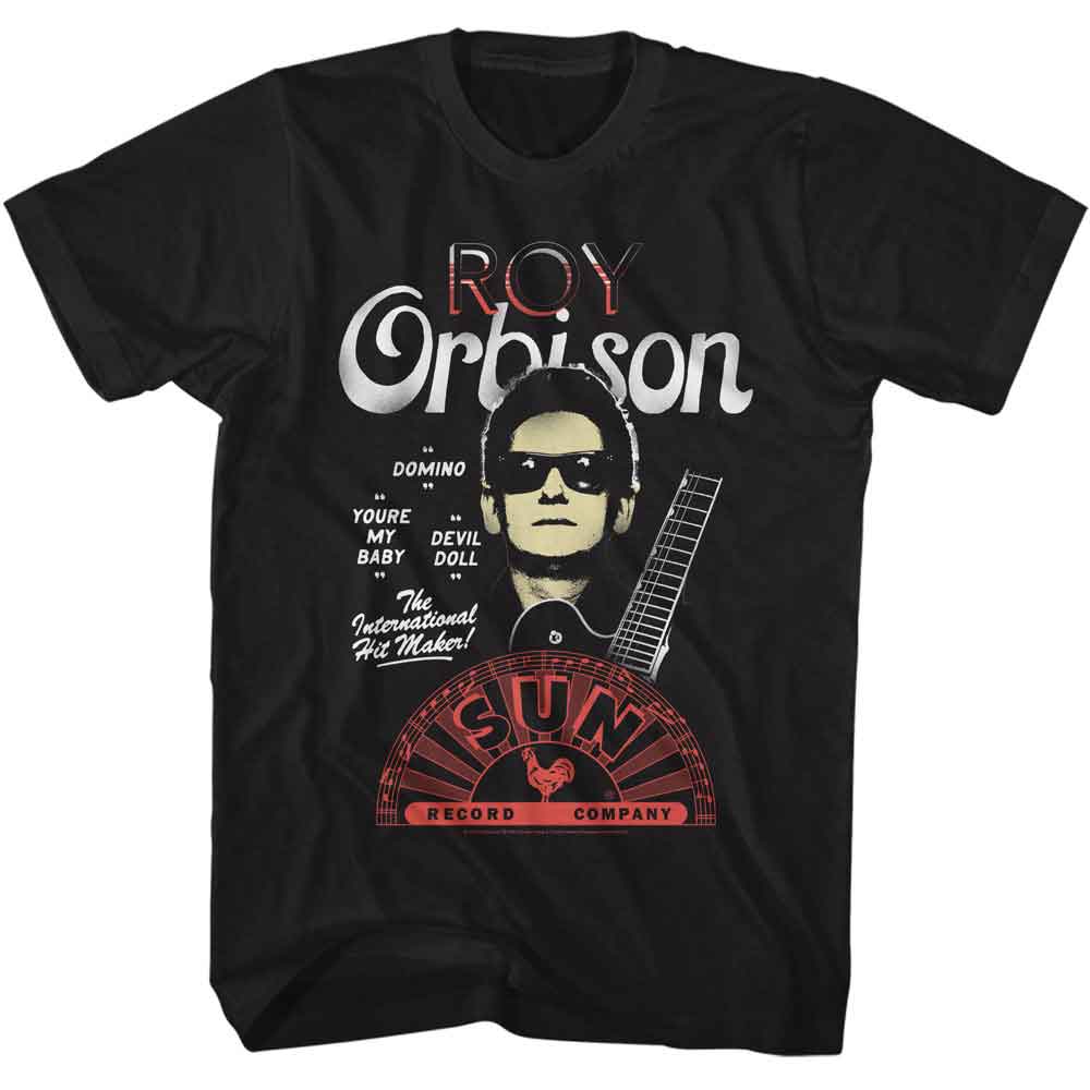 Sun Records - SUN RECORDS ROY ORBISON GUITAR SHADES Adult Shirt
