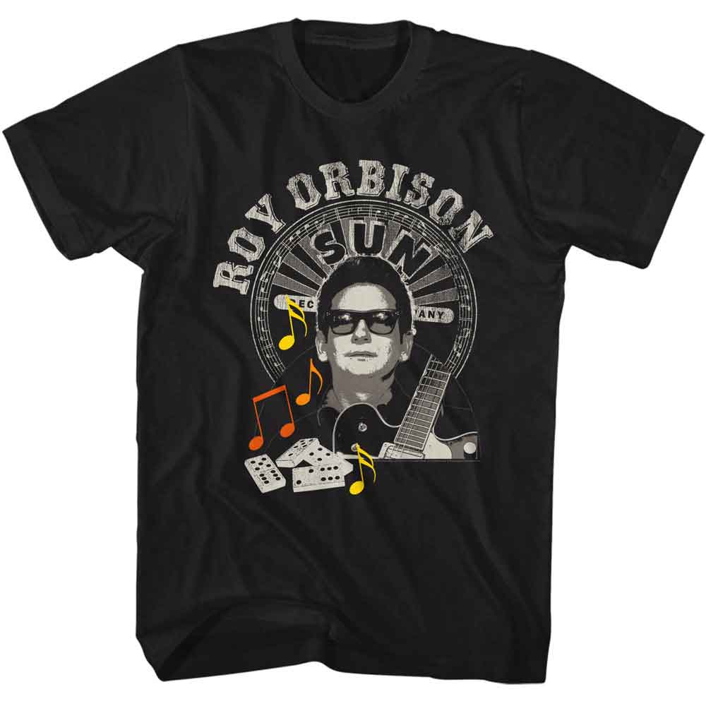 Sun Records - SUN RECORDS ROY ORBISON DOMINOS Adult Shirt