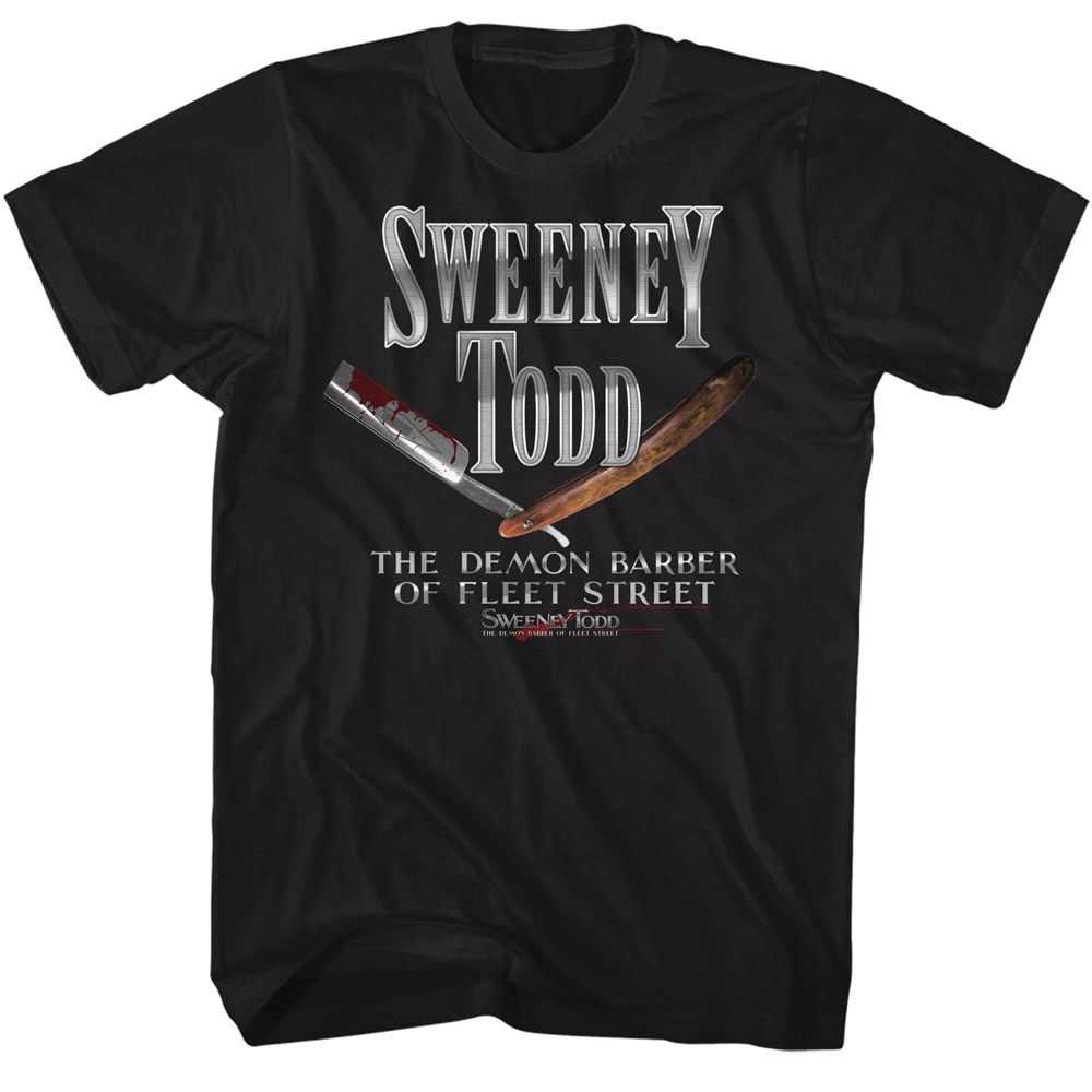 Sweeney Todd - SWEENEY TODD REALISTIC RAZOR Adult Shirt