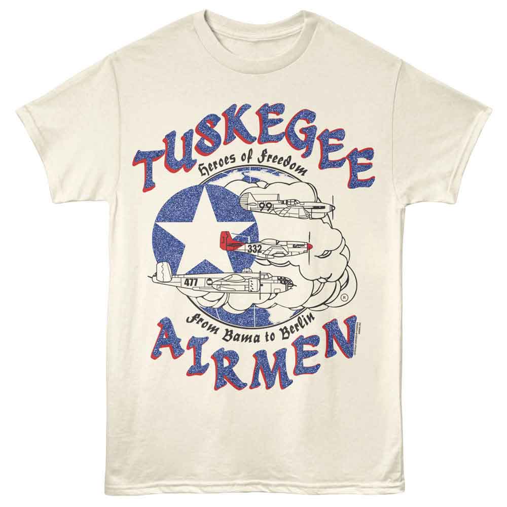 Tuskegee Airmen - TUSKEGEE AIRMEN BAMA TO BERLIN Adult Shirt