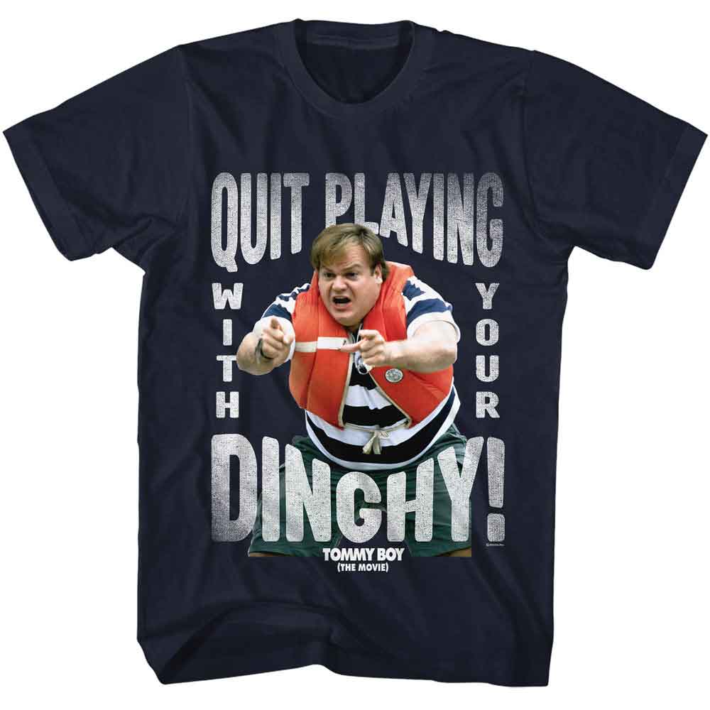 Tommy Boy - TOMMY BOY QUIT PLAYING Adult Shirt