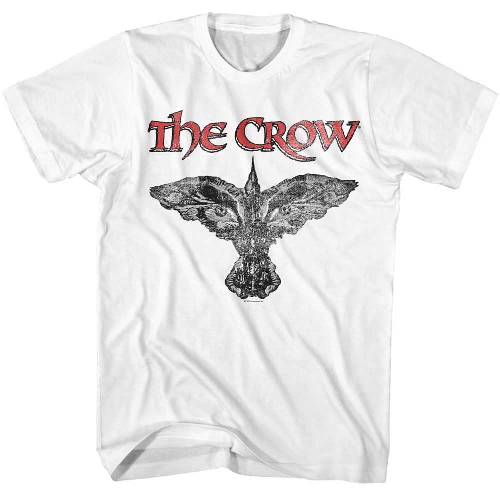 The Crow - THE CROW LOGO AND CROW Adult Shirt