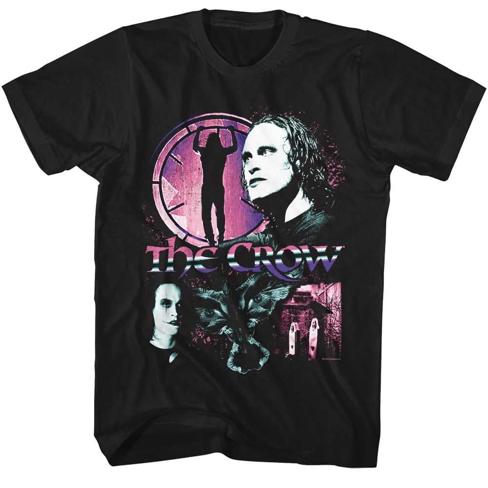 The Crow - THE CROW GRADIENT COLLAGE Adult Shirt