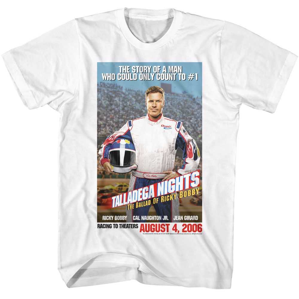 Talladega Nights - TALLADEGA NIGHTS MOVIE POSTER Adult Shirt
