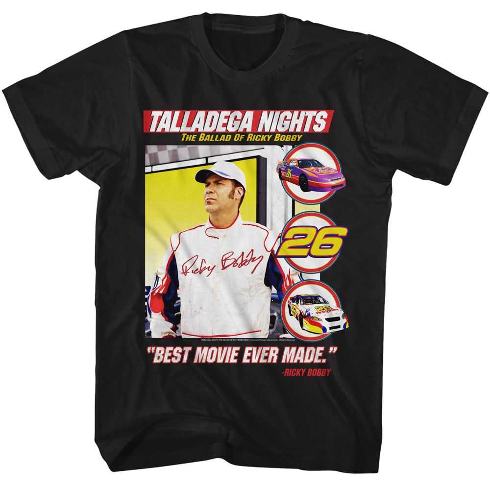 Talladega Nights - TALLADEGA NIGHTS BEST MOVIE EVER MADE Adult Shirt