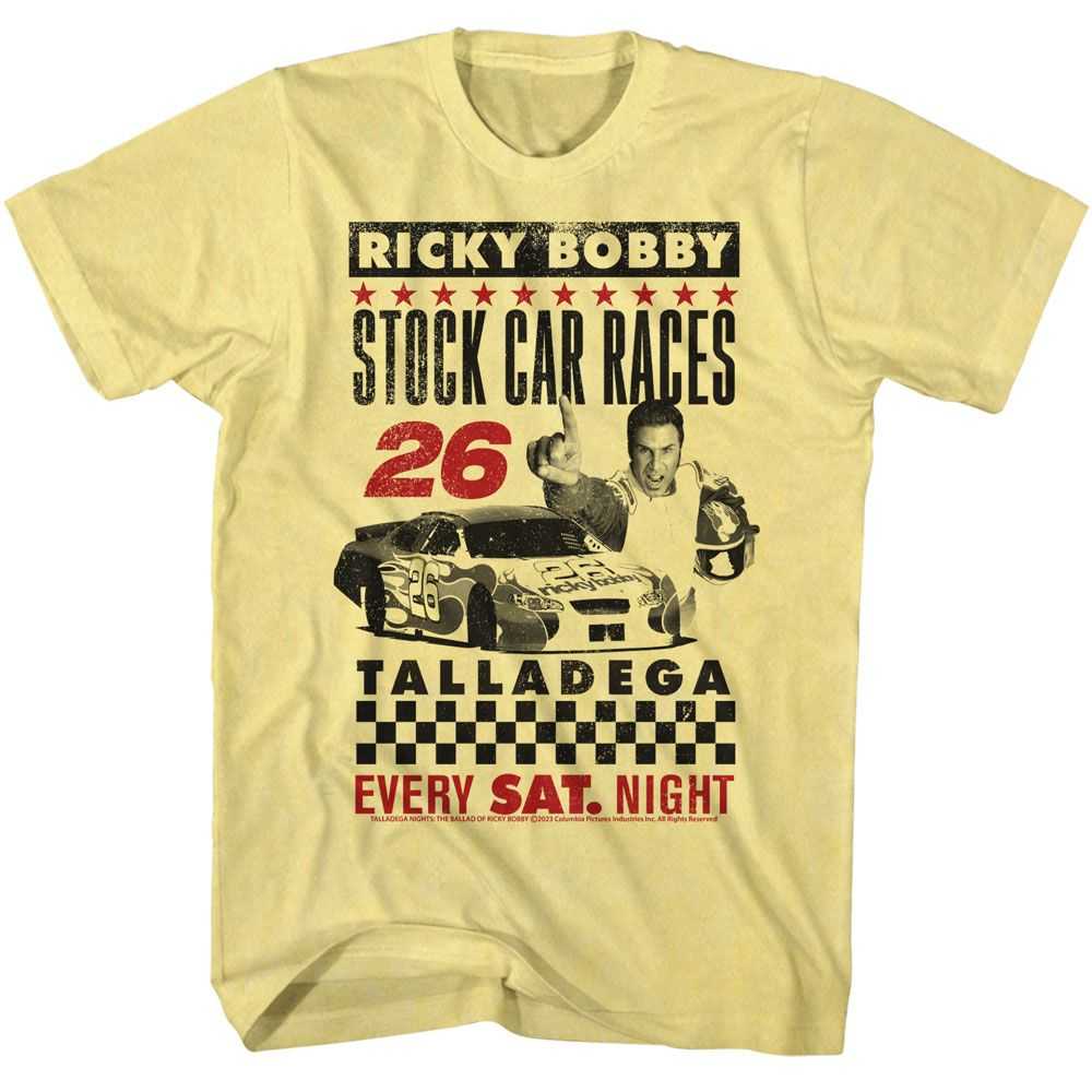 Talladega Nights - TALLADEGA NIGHTS STOCK CAR RACES Adult Shirt