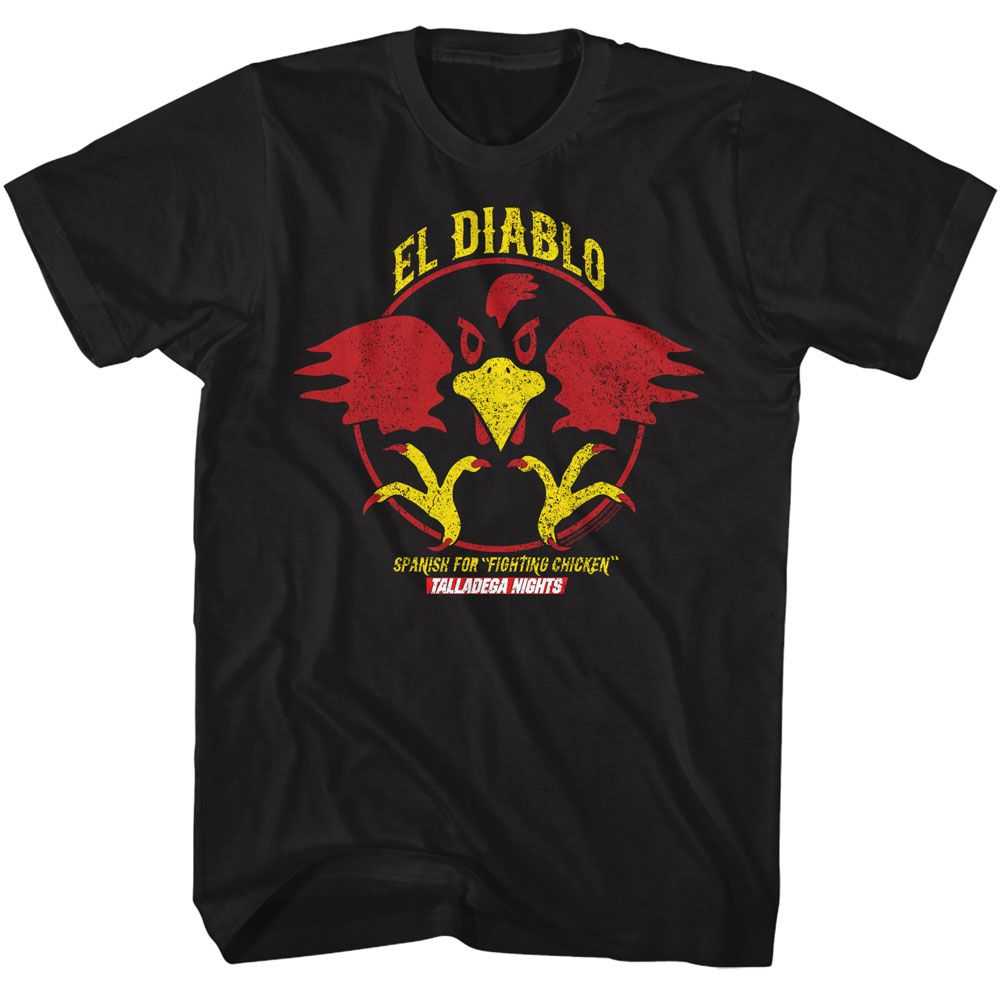 Talladega Nights - TALLADEGA NIGHTS EL DIABLO CHICKEN Adult Shirt