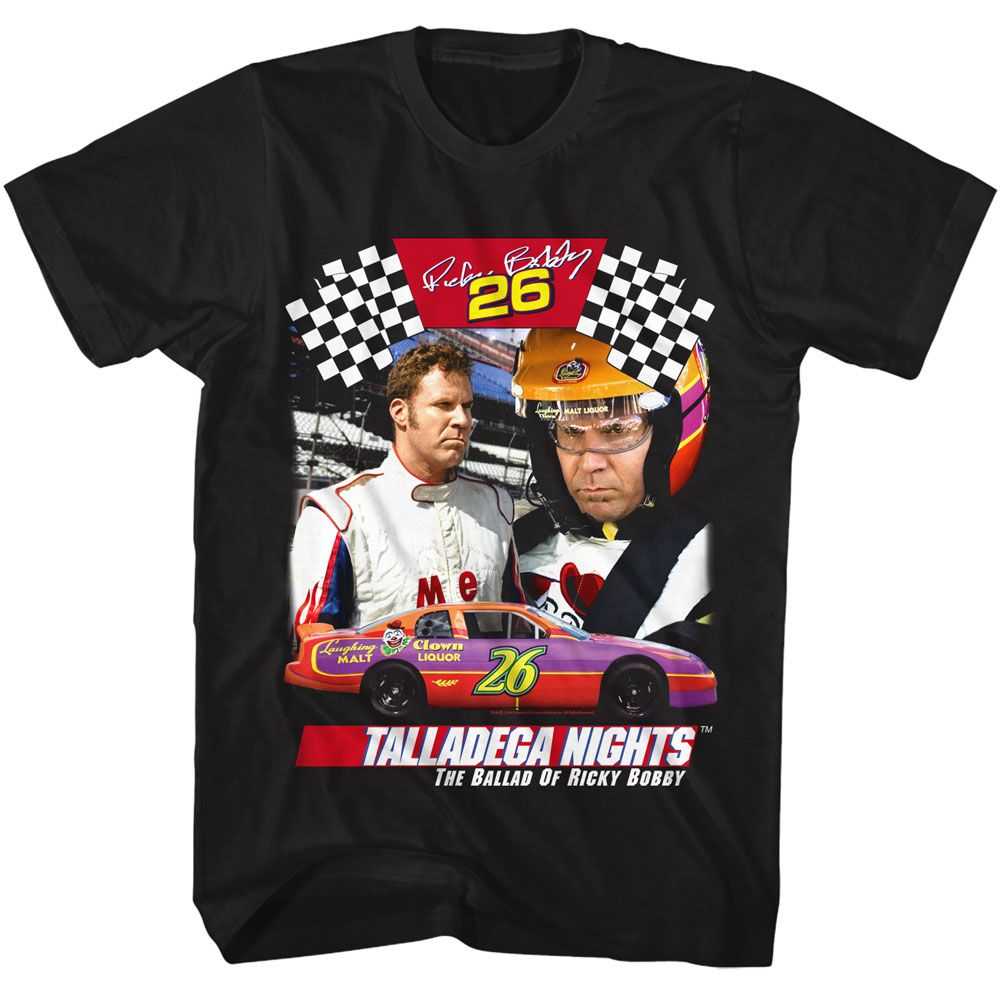 Talladega Nights - TALLADEGA NIGHTS RICKY COLLAGE Adult Shirt