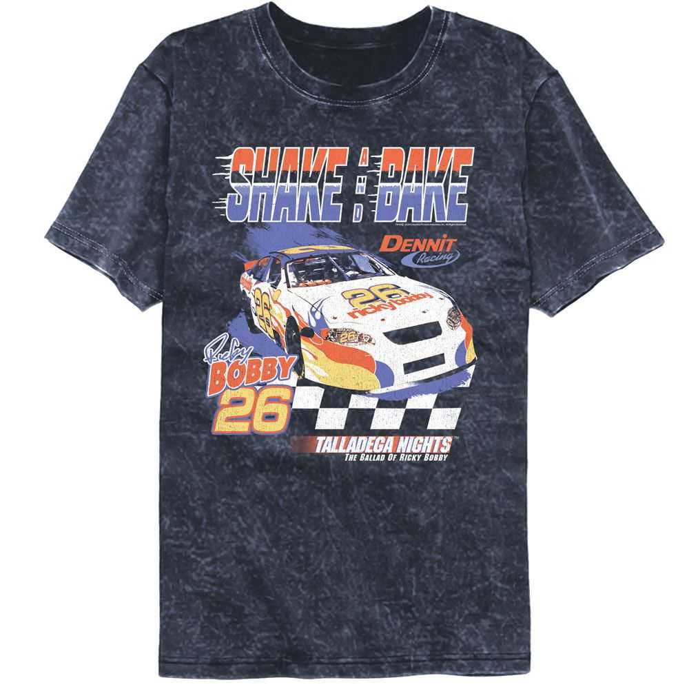 Talladega Nights - TALLADEGA NIGHTS ZOOM SHAKE AND BAKE Adult Shirt