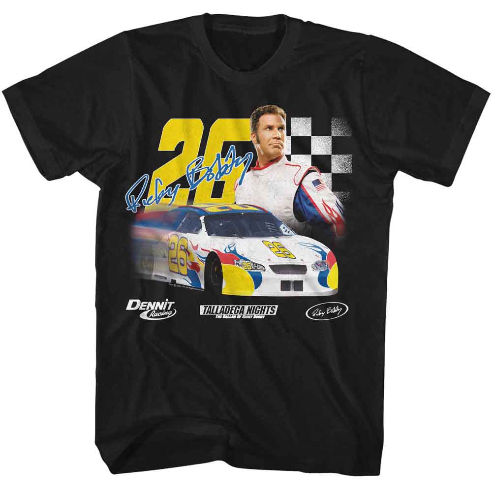 Talladega Nights - TALLADEGA NIGHTS 26 WITH SIGNATURE Adult Shirt