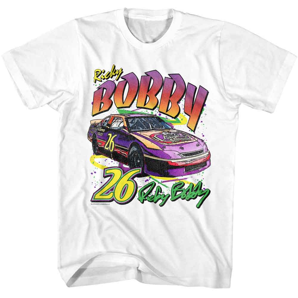Talladega Nights - TALLADEGA NIGHTS LAUGHING CLOWN VINTAGE Adult Shirt