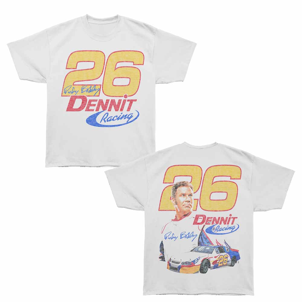Talladega Nights - TALLADEGA NIGHTS DENNIT RACING 26 Adult Shirt