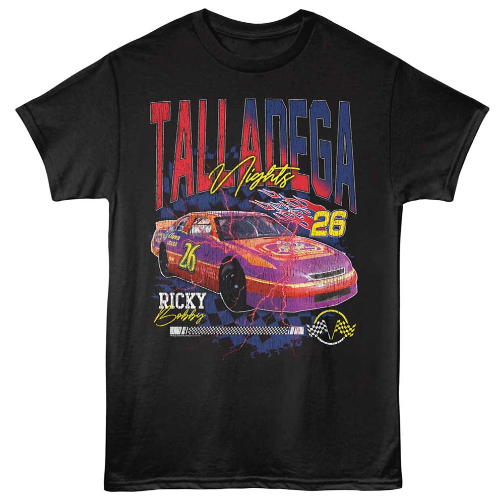Talladega Nights - TALLADEGA NIGHTS LIGHTNING Adult Shirt