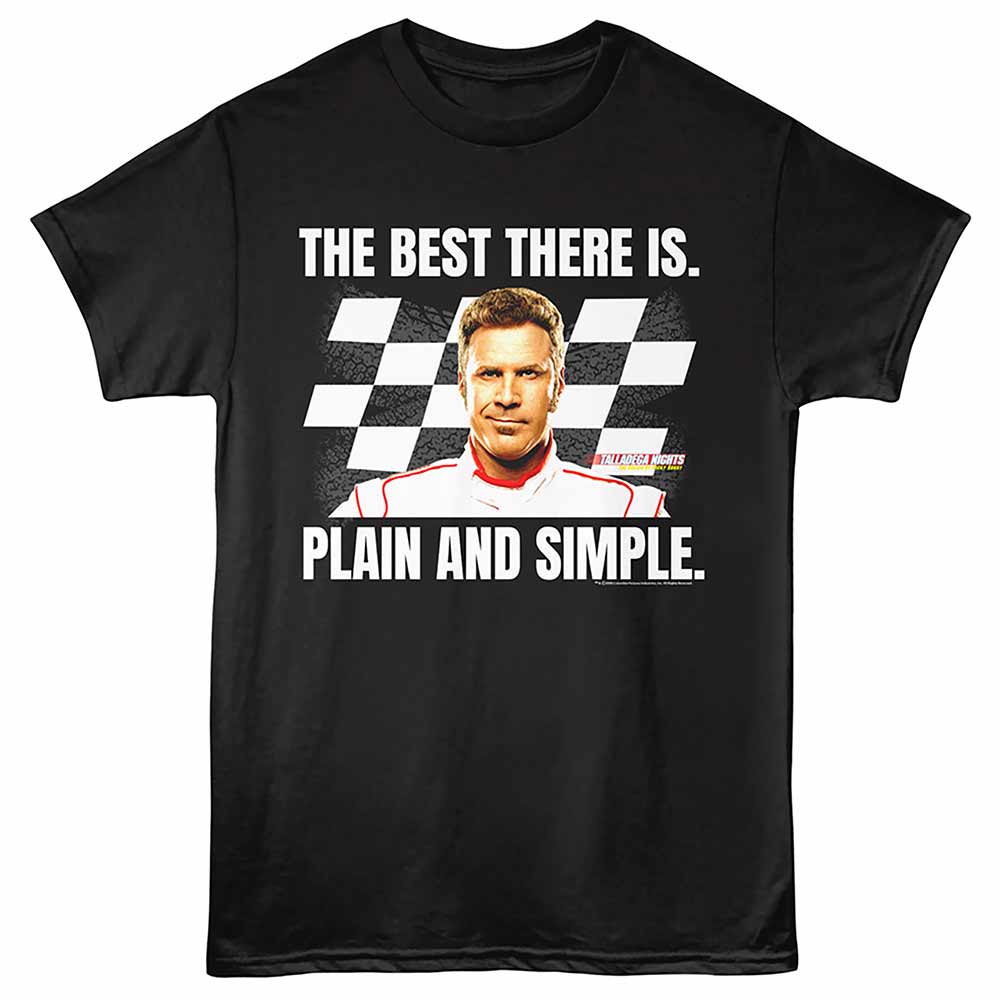 Talladega Nights - TALLADEGA NIGHTS SIMPLE Adult Shirt