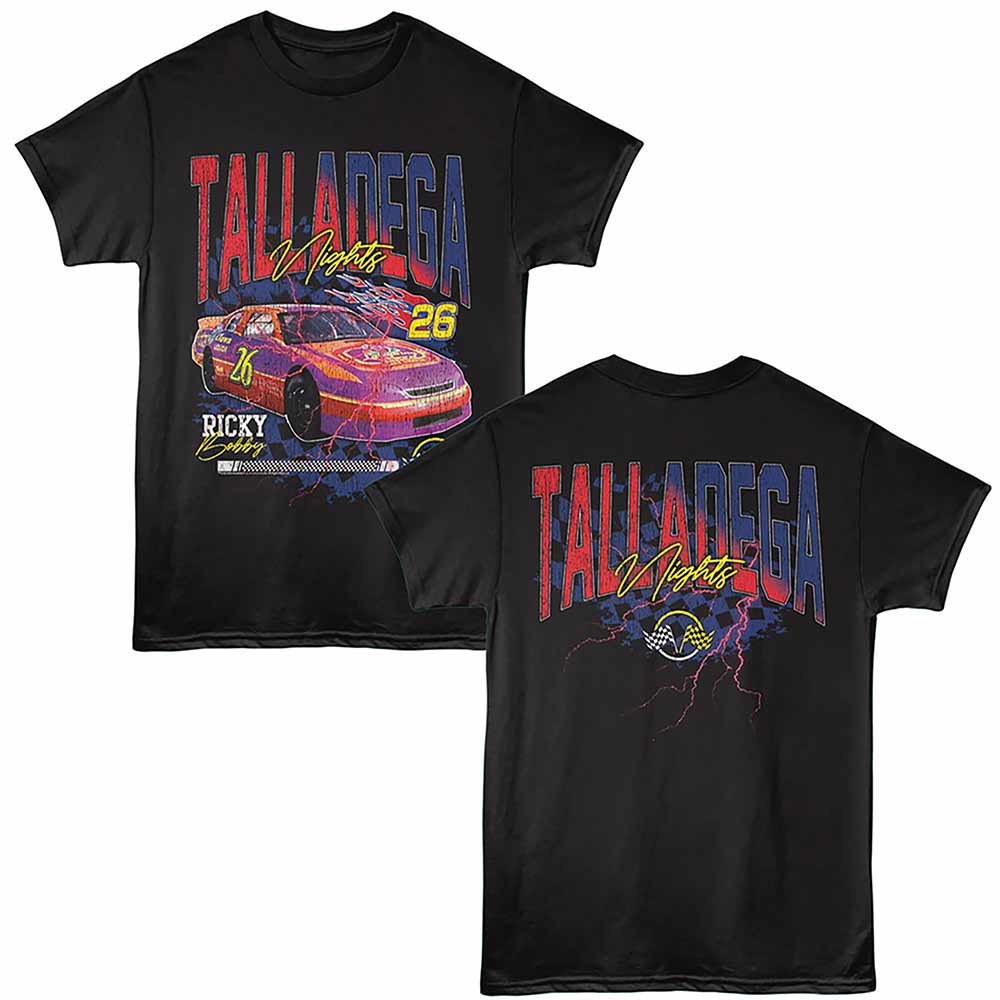 Talladega Nights - TALLADEGA NIGHTS LIGHTNING Adult Shirt