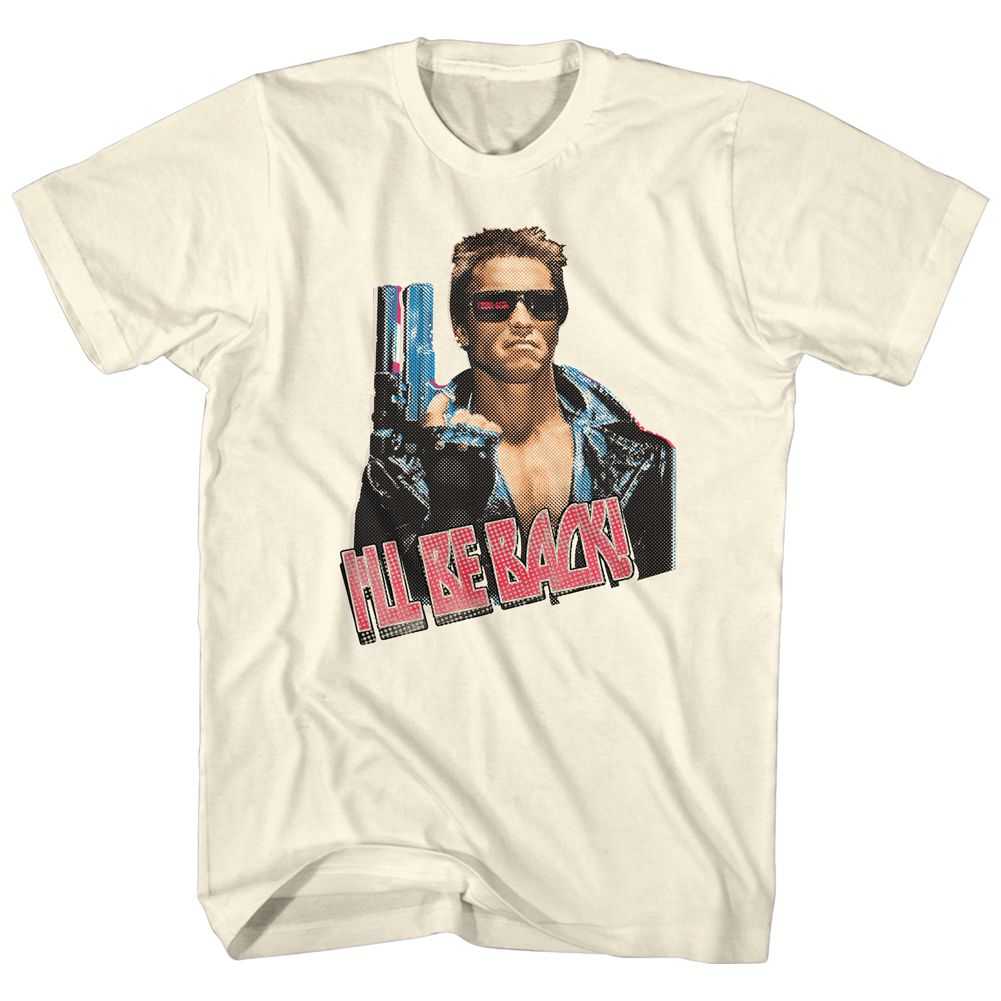 Terminator - ILL BE BACK Adult Shirt
