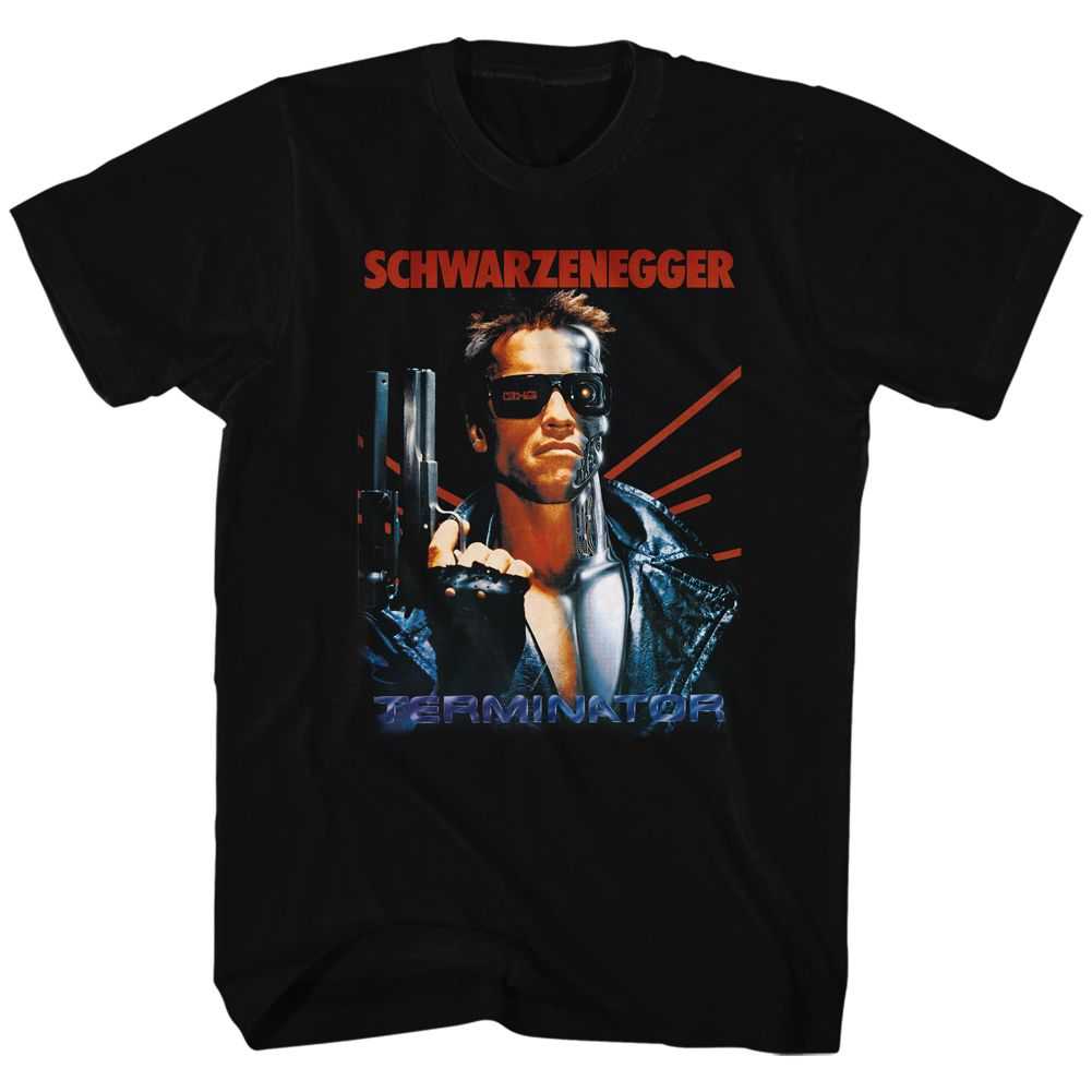 Terminator - SCHWARZ Adult Shirt