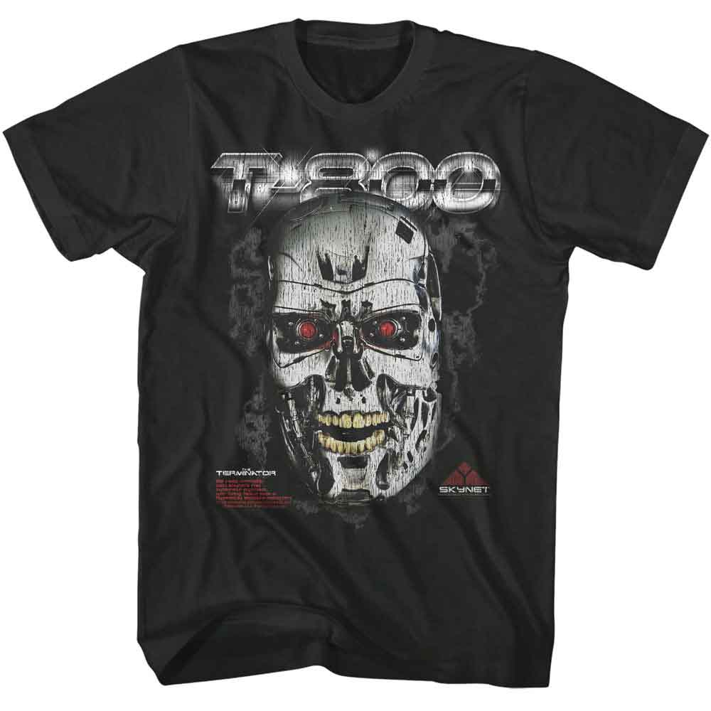 Terminator - TERMINATOR T 800 ENDO SKULL Adult Shirt
