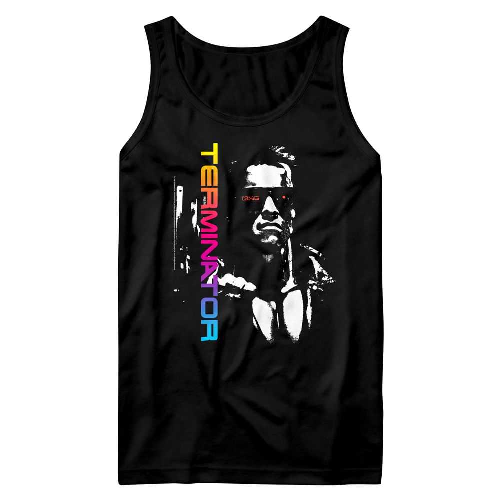 Terminator - NEON TERMINATOR Adult Shirt
