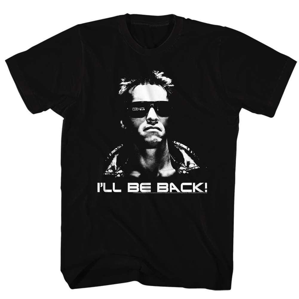 Terminator - ILL BE BACK Adult Shirt