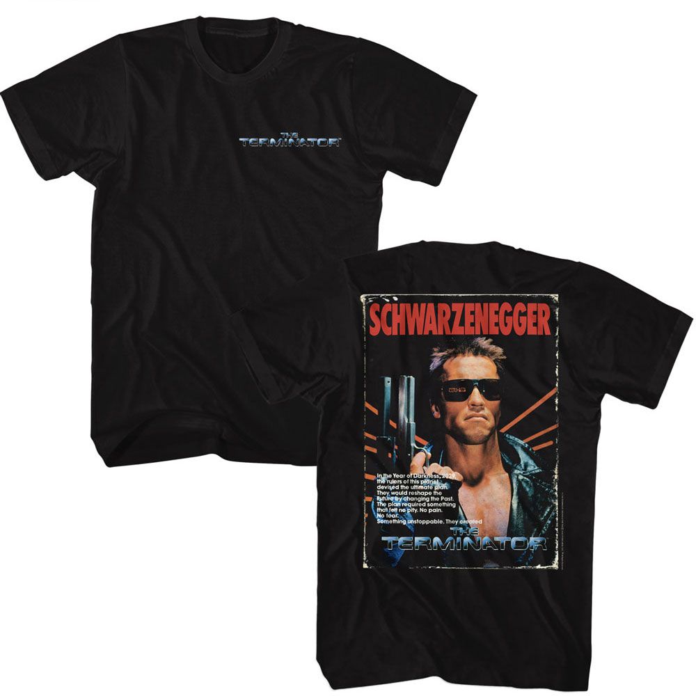 Terminator - TERMINATOR POSTER F B Adult Shirt