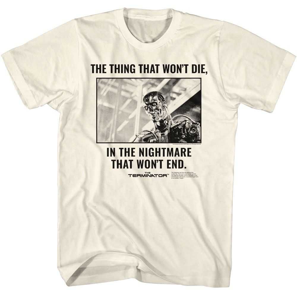 Terminator - TERMINATOR WONT DIE Adult Shirt