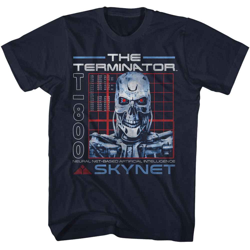 Terminator - TERMINATOR SKYNET ENDOSKELETON Adult Shirt