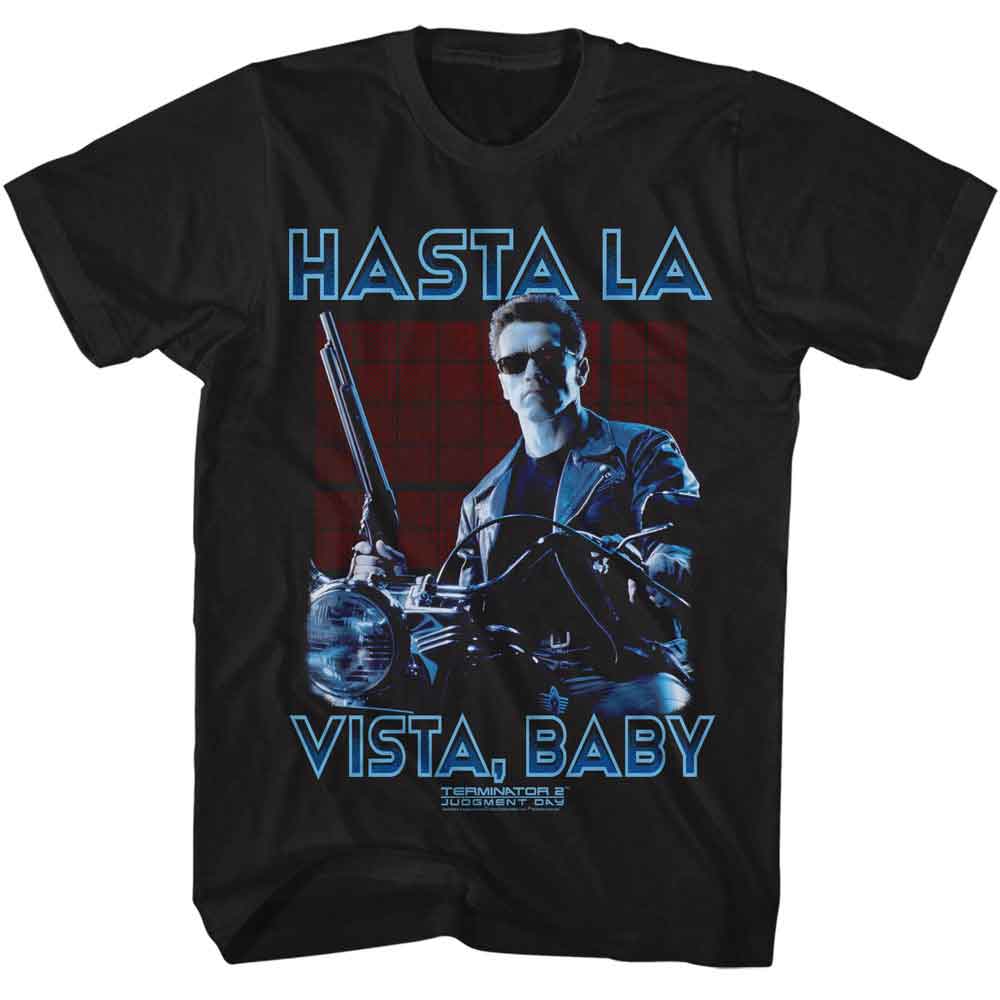 Terminator 2 - TERMINATOR 2 HASTA LA VISTA BABY Adult Shirt
