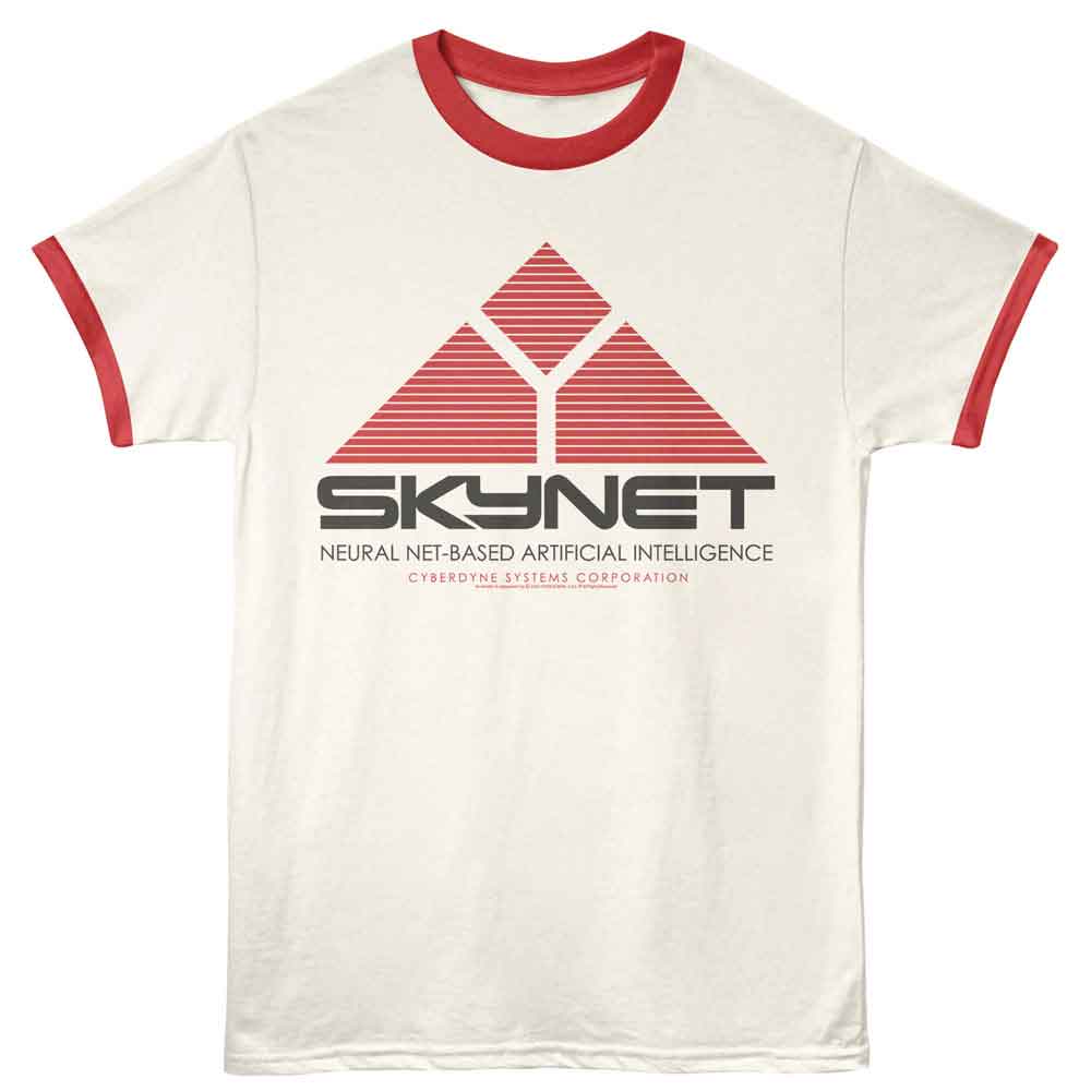 Terminator 2 - T2 SKYNET LOGO Adult Shirt