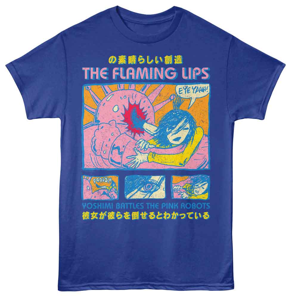 Flaming Lips - TFL YOSHIMI COMIC Adult Shirt