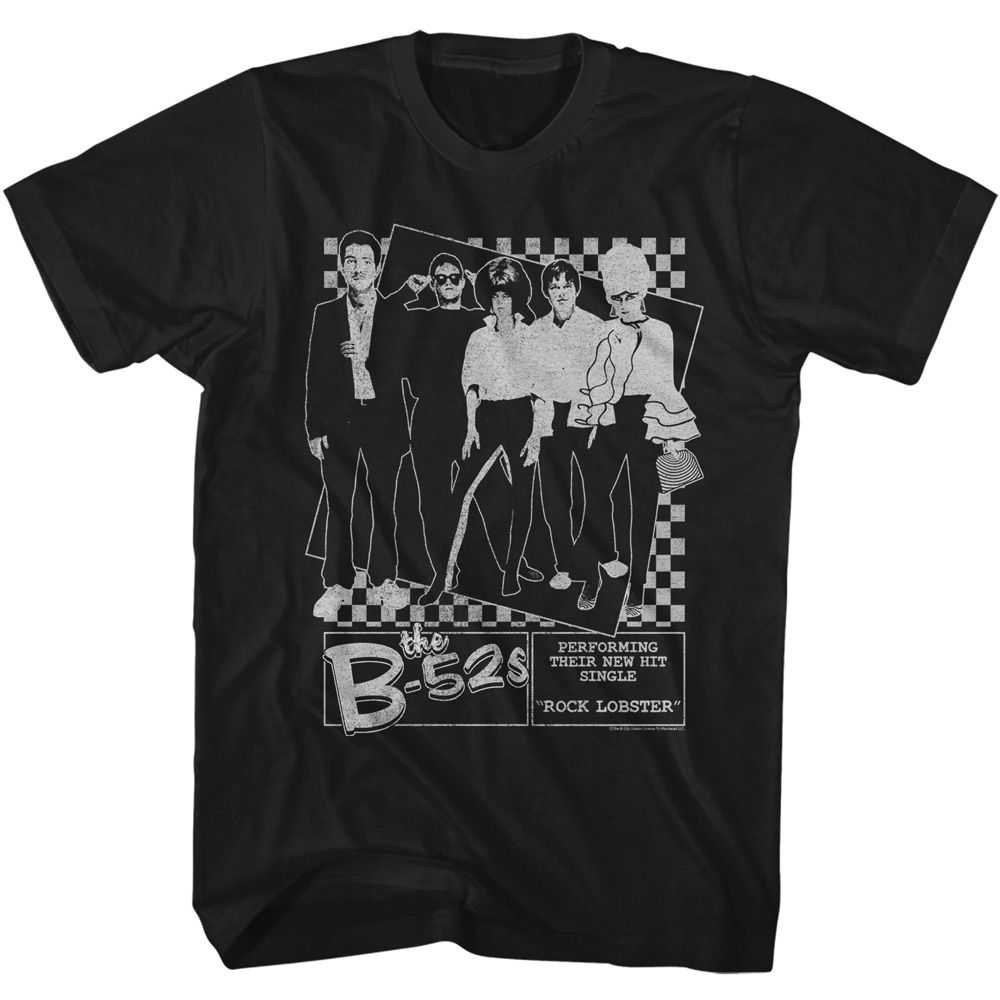 The B-52s - THE B52S ROCK LOBSTER POSTER Adult Shirt