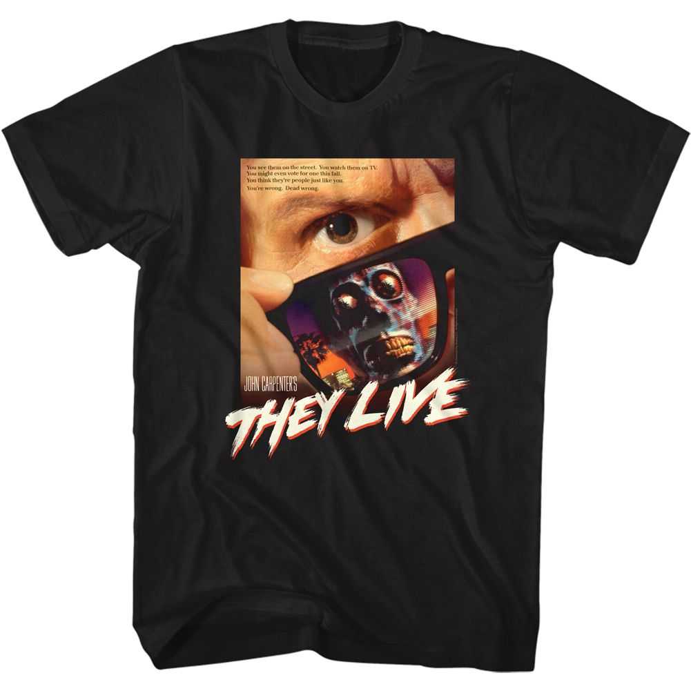 They Live - POSTER Adult Shirt