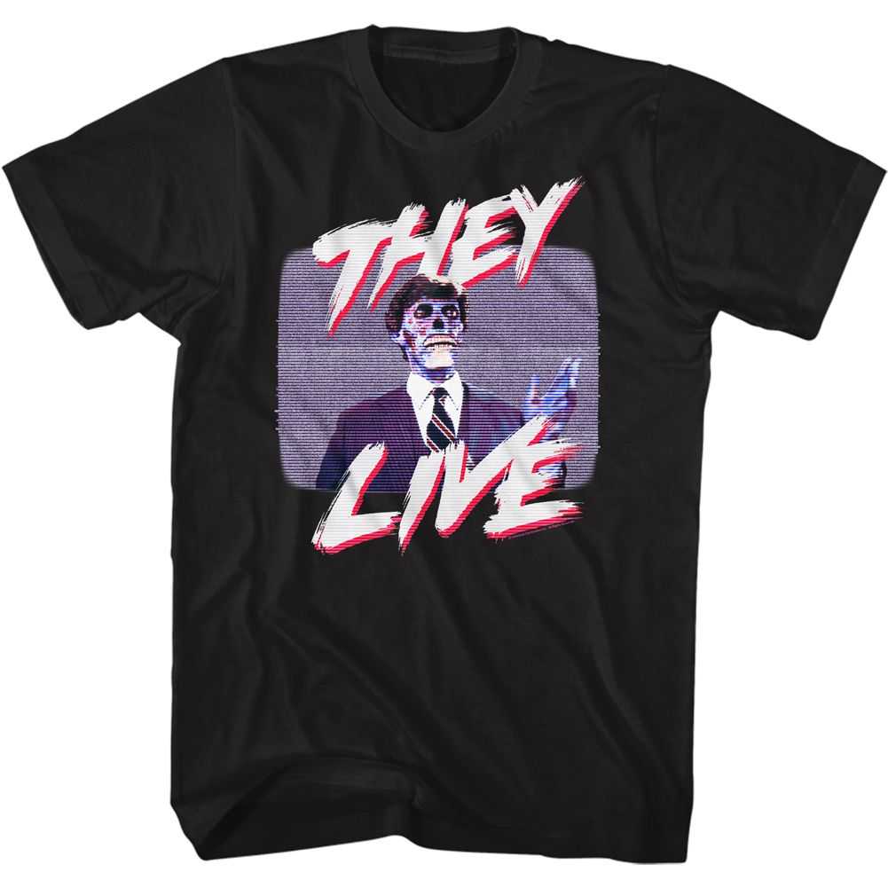 They Live - POLITICIANS SPEECH Adult Shirt