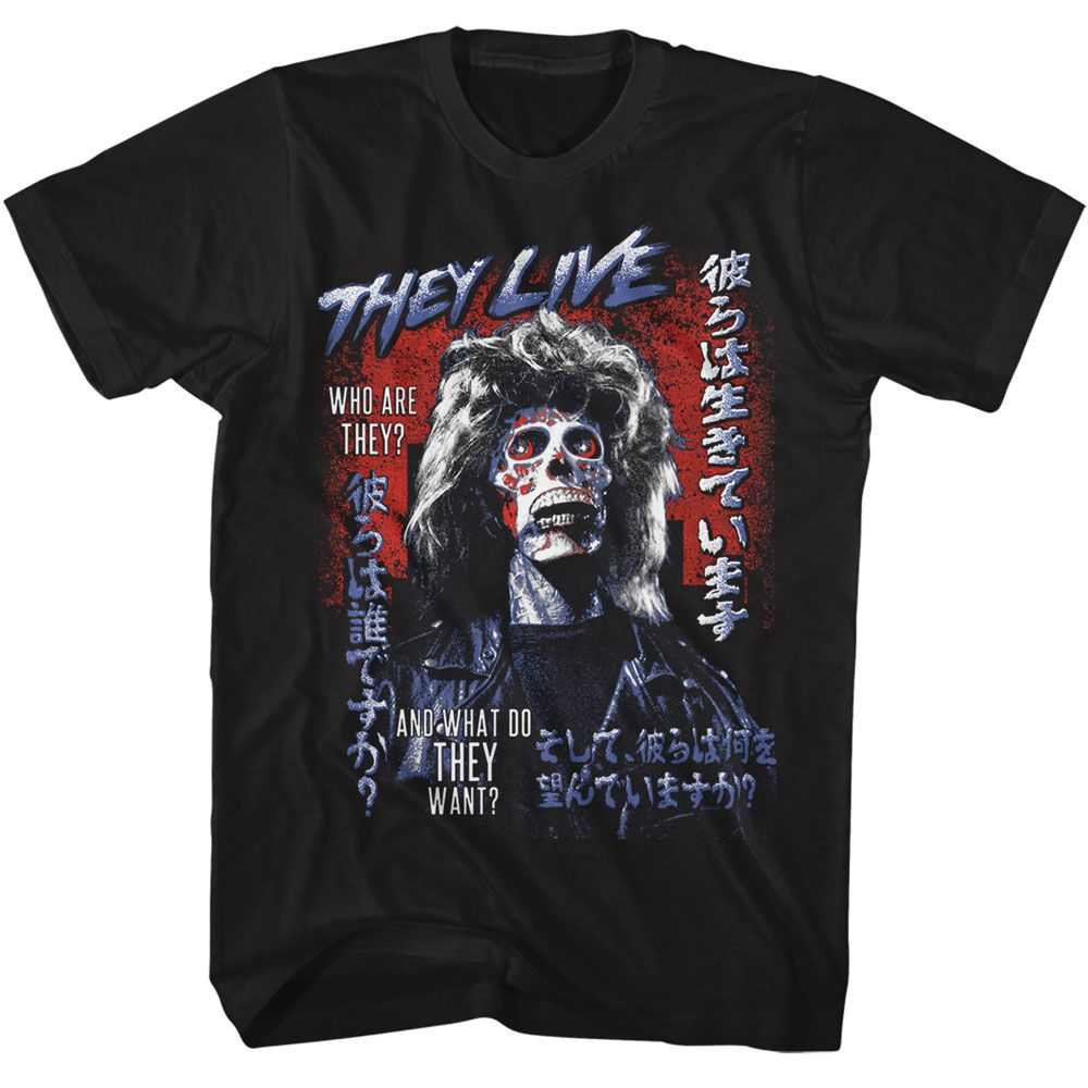 They Live - THEY LIVE CONSUME Adult Shirt
