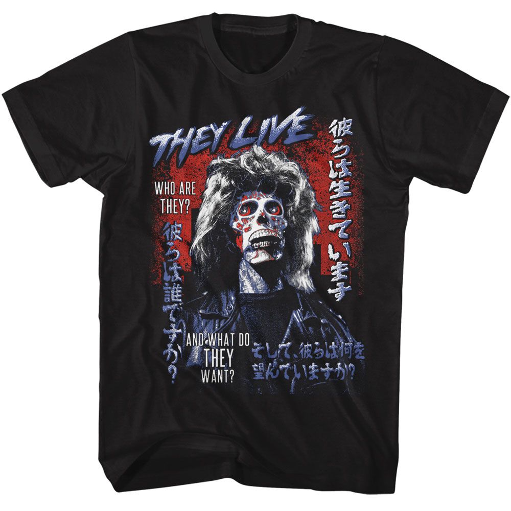 They Live - THEY LIVE CONSUME Adult Shirt