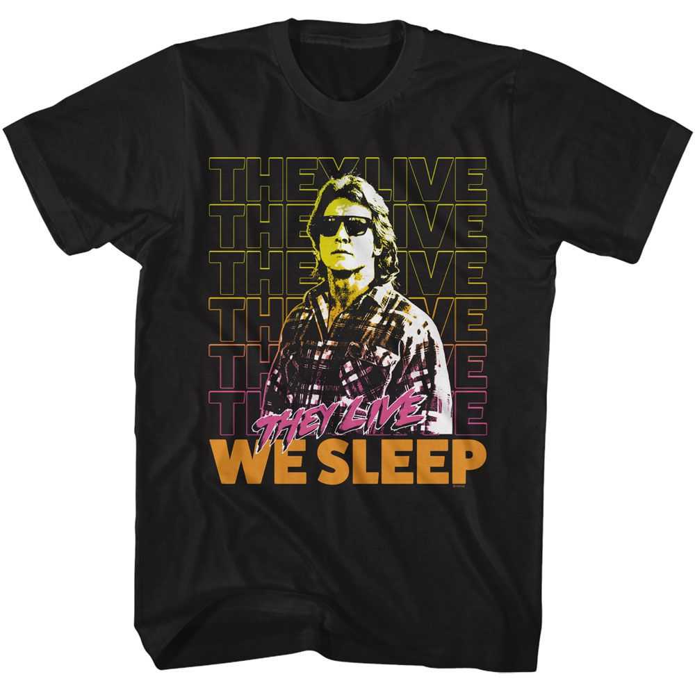 They Live - THEY LIVE NADA WE SLEEP Adult Shirt